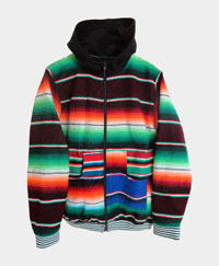Artisanal Sweatshirt in Mexican Colors