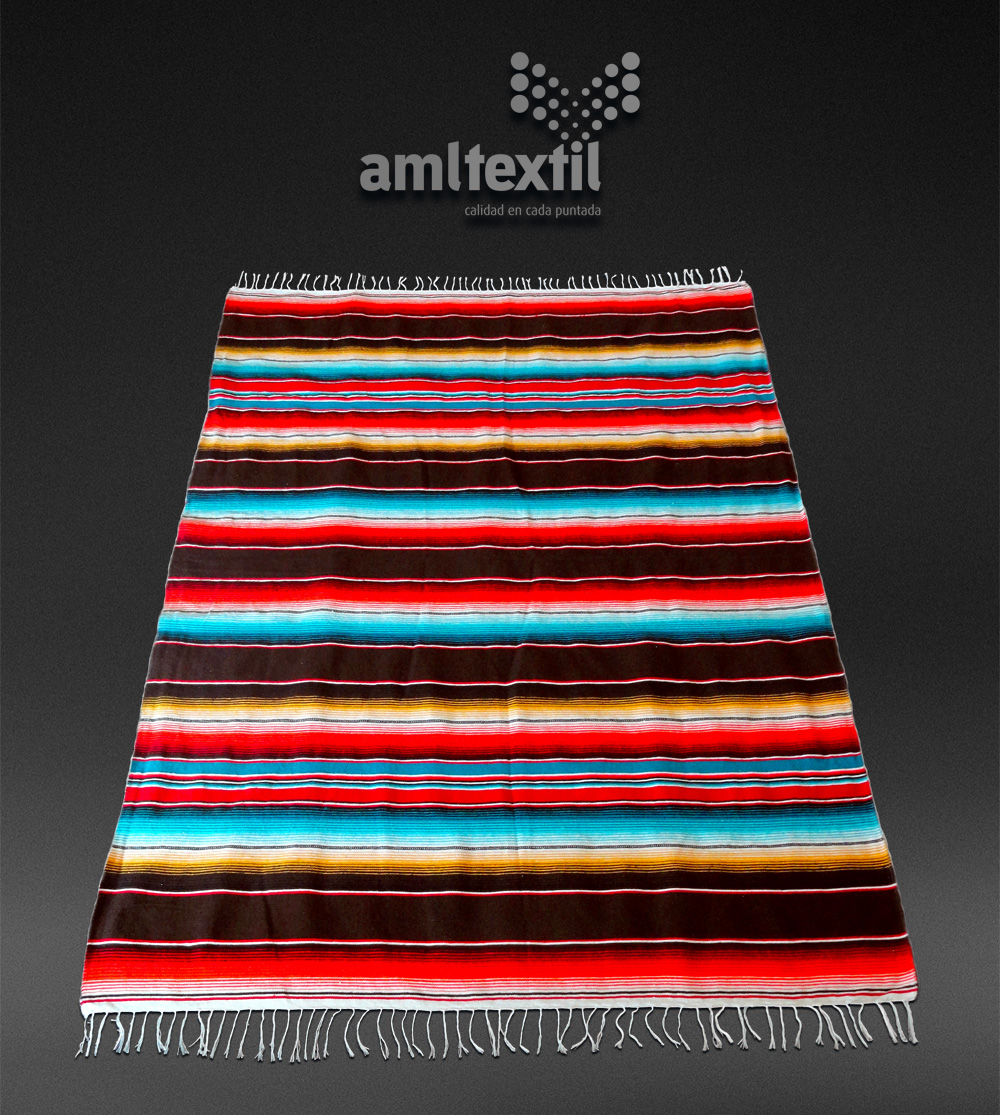 Sarape artesanal mexicano – Café